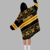 Pittsburgh Football Unisex Blanket Hoodie 4