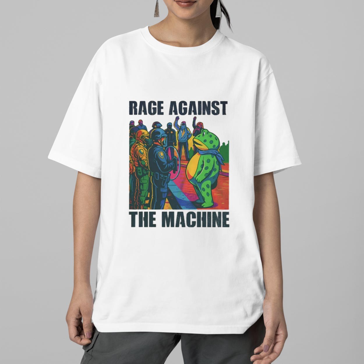 Portland Frog Anti-ICE Shirt 2 Portland Frog Anti ICE Shirt 2