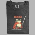Portland Frog I Stand With Frog Resist T-shirt