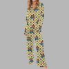 Puerto Rico Sapo Concho Silky Satin Pajama Set 3