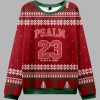 Red Psalm 23 Christian Ugly Christmas Sweater 2