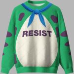 Resist Frog Suit Ugly Christmas Sweater