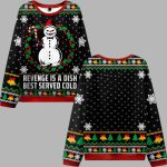 Revenge Is A Dish​ Ugly Christmas Sweater