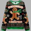 Running Gingerbread Man Christmas Ugly Sweater 5 Running Gingerbread Man Christmas Ugly Sweater 2