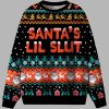 Santas Lil Slut Ugly Christmas Sweater 2