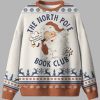Santas The North Pole Book Club Ugly Christmas Sweater 2