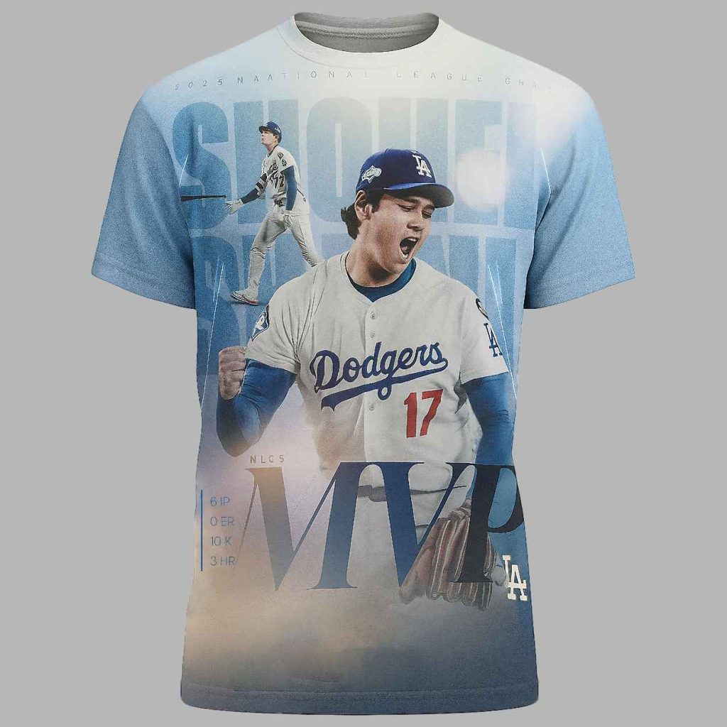 Shohei Ohtani 2025 NLCS MVP Shirt Shohei Ohtani 2025 NLCS MVP Shirt