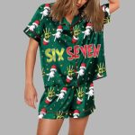 Six Seven Christmas Pajama Set