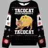 Tacocat Spelled Backwards Is Tacocat Ugly Christmas Sweater 5 Tacocat Spelled Backwards Is Tacocat Ugly Christmas Sweater 2