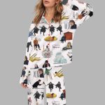 Task Master Moments Silky Satin Pajama Set