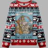 The Cat Lady Ugly Christmas Sweater 2