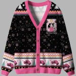 The Team Trash Opossum Ugly Cardigan Sweater