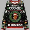 Theres A Cookie In This Oven Ugly Christmas Sweater 3