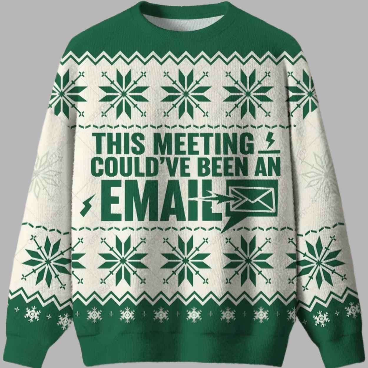 This Meeting Could’ve Been An Email Ugly Christmas Sweater 2 This Meeting Could've Been An Email Ugly Christmas Sweater 3