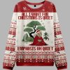 Tiger Peaceful Ugly Christmas Sweater 1