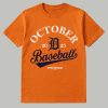 Tigers October 2025 Baseball Shirt