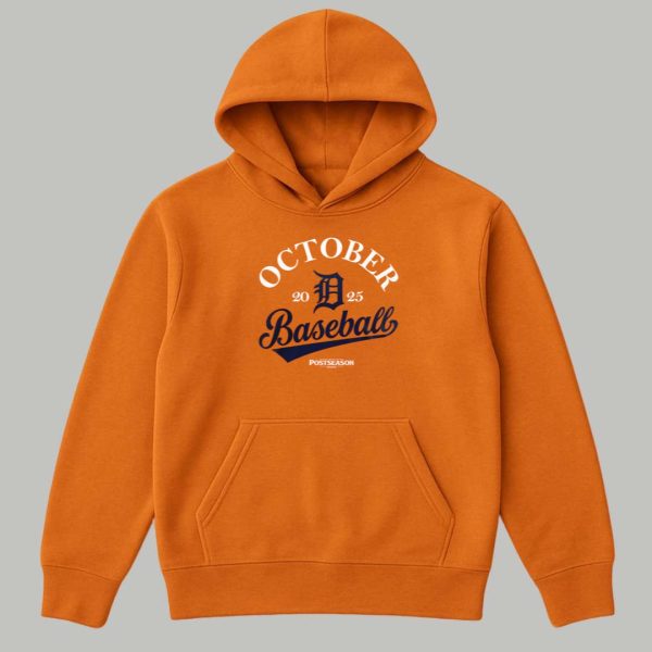 Tigers October 2025 Baseball Shirt
