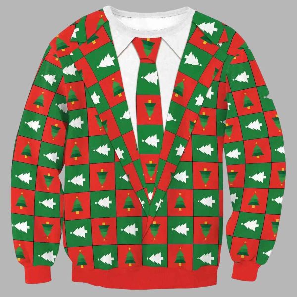 Tree Suit Ugly Christmas Sweater 2