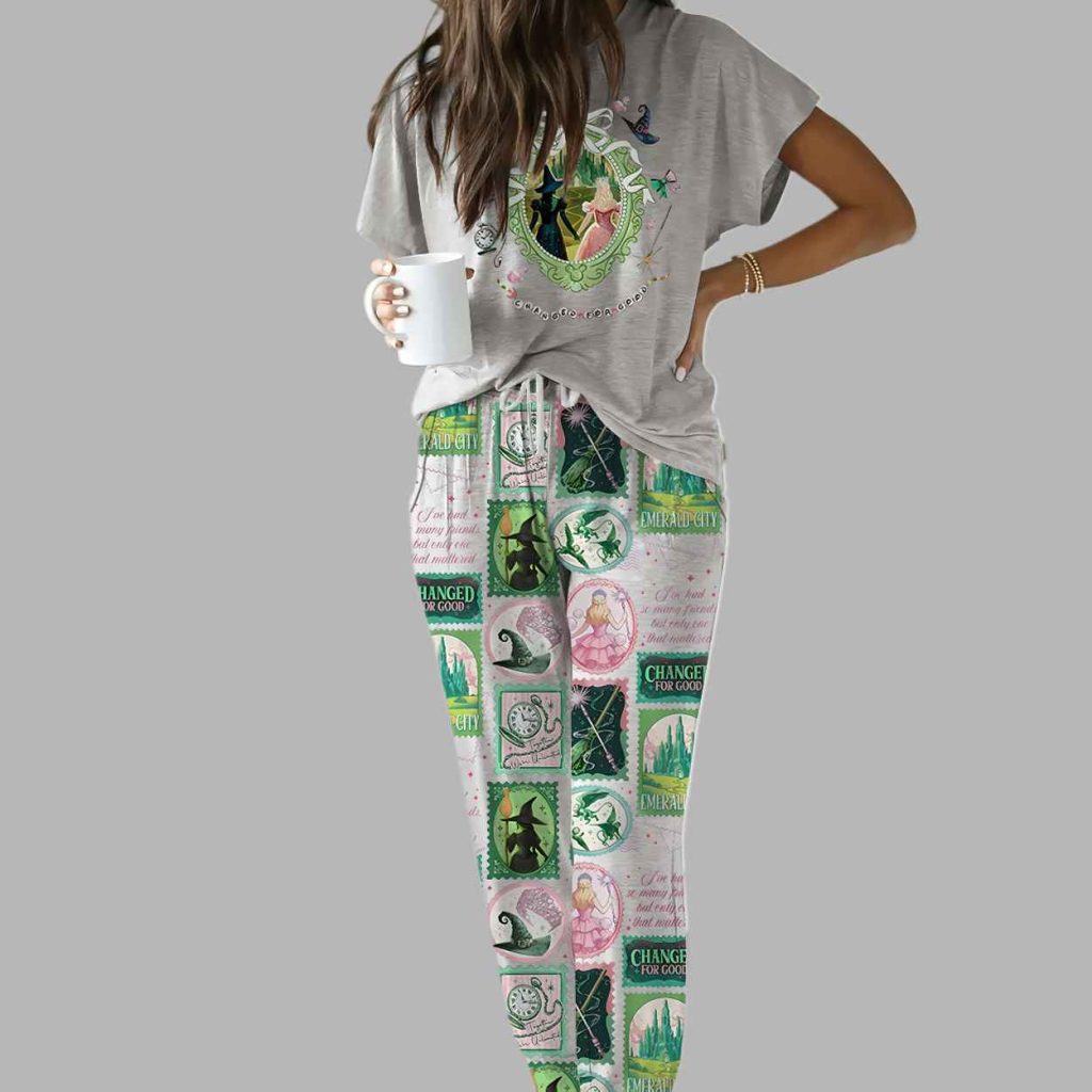Wicked Changed For Good Casual Pajama Set 2