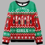 Witch Girls Will Be Girls Witch Ugly Christmas Sweater