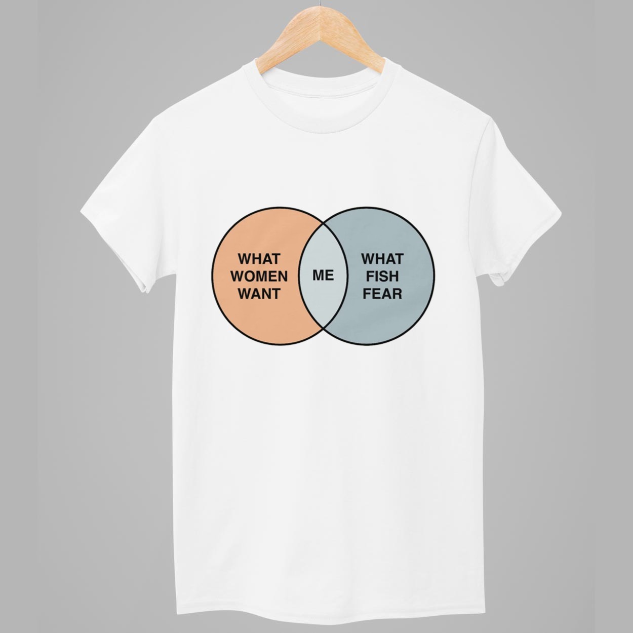Women Want Me Fish Fear Me Venn Diagram Shirt 1 Women Want Me Fish Fear Me Venn Diagram Shirt 1