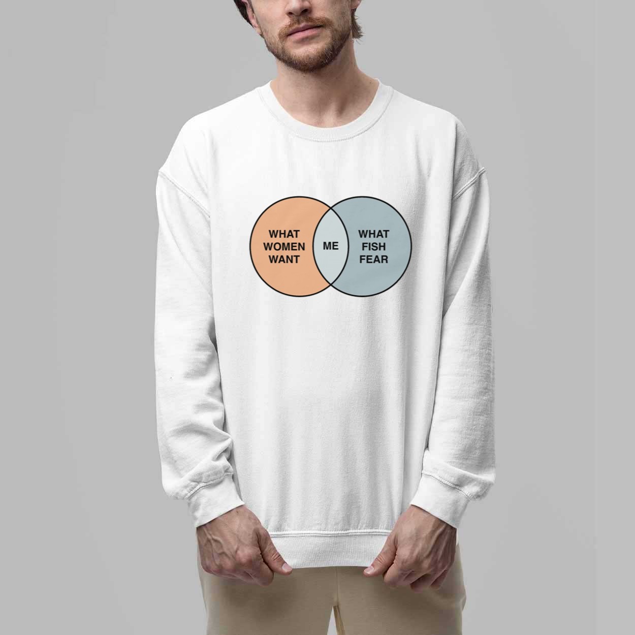 Women Want Me Fish Fear Me Venn Diagram Shirt 3 Women Want Me Fish Fear Me Venn Diagram Shirt 3