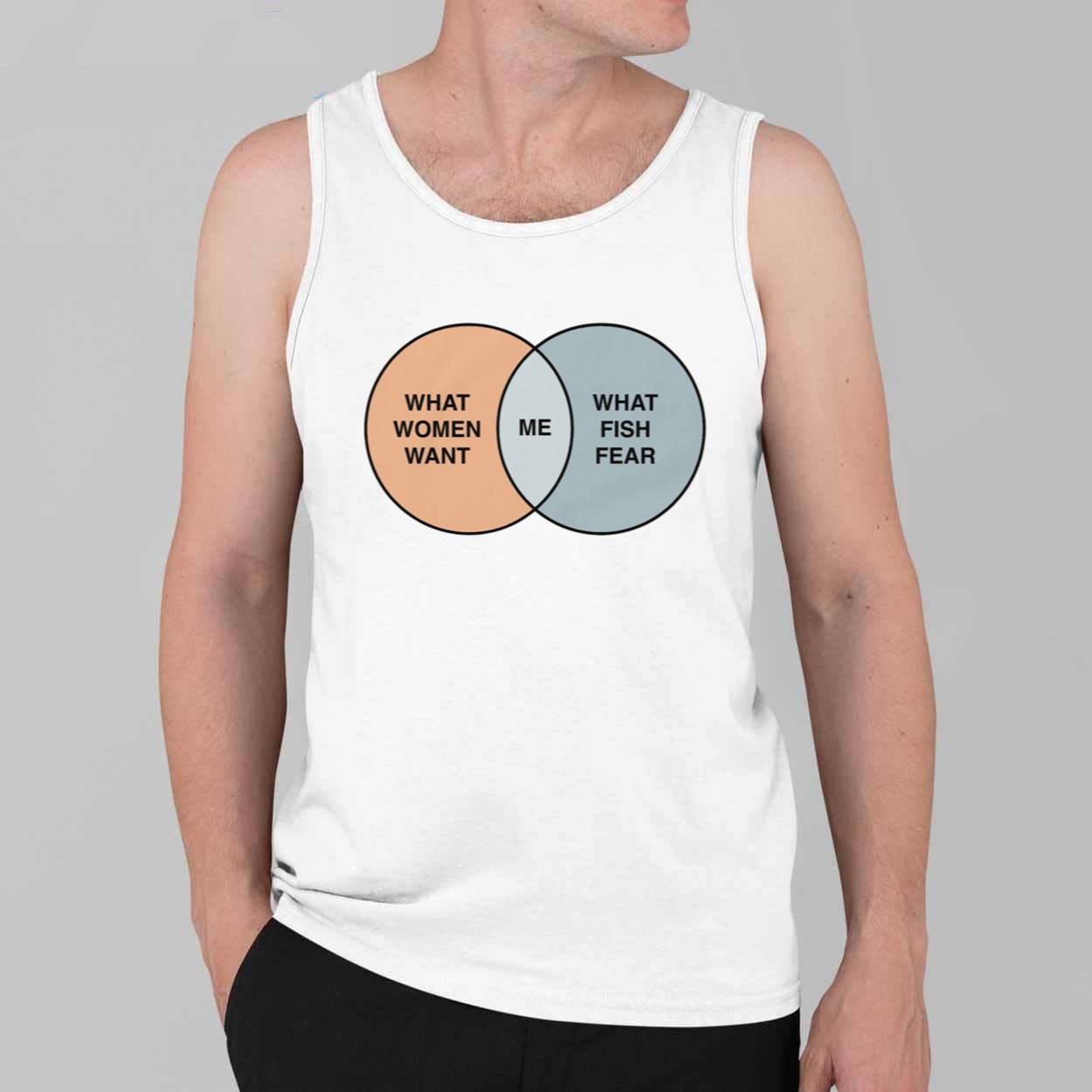 Women Want Me Fish Fear Me Venn Diagram Shirt 4 Women Want Me Fish Fear Me Venn Diagram Shirt 4