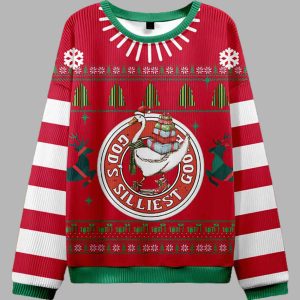 Gods Silliest Goose Christian Ugly Christmas Sweater 2