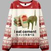 l Eat cement Ugly Christmas Sweater 3 l Eat cement Ugly Christmas Sweater 2