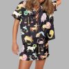 12 Zodiac Signs Silky Satin Pajama Set 7 12 Zodiac Signs Silky Satin Pajama Set 4