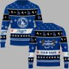 2025 Dodgers Back 2 Back World Series Ugly Christmas Sweater