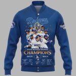 2025 Dodgers World Series Back To Back Baseball Jacket