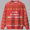 404 Santa Not Found Ugly Christmas Sweater 3 404 Santa Not Found Ugly Christmas Sweater 3
