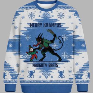 Naughty Brats Christmas Ugly Sweater 1