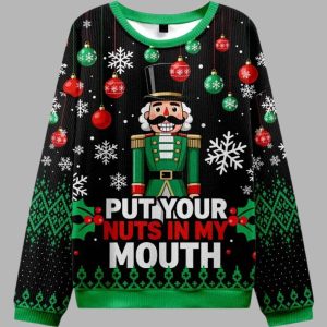 Nutcracker Funny Christmas Ugly Sweater 1