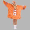 Baker Mayfield 6 Tampa Bay Football Unisex Blanket Hoodie 2