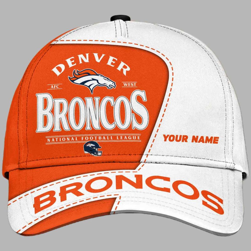 Broncos Personalized Printed Cap 2