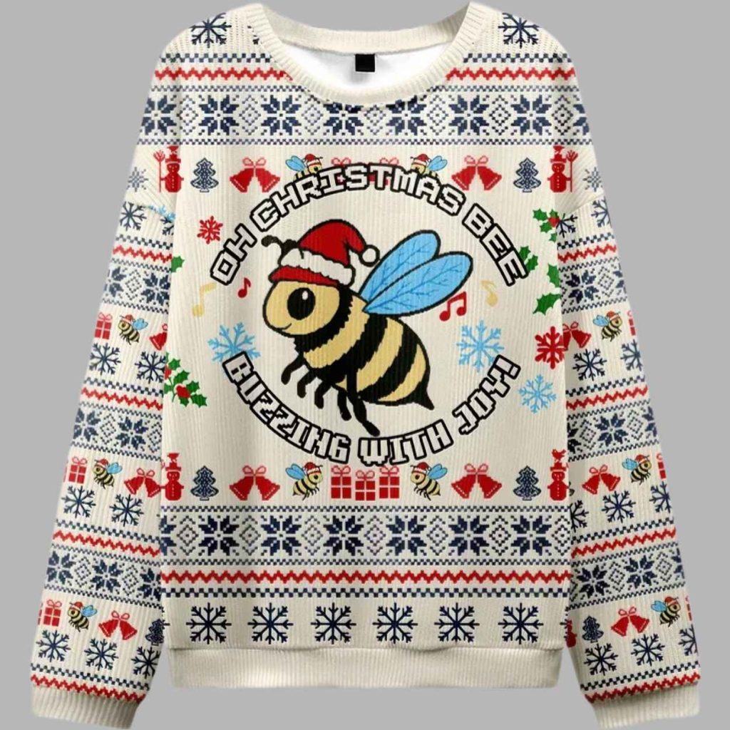 Christmas Bee Christmas Ugly Sweater 3