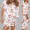 Christmas Chihuahua Mom Silky Pajama Set 2