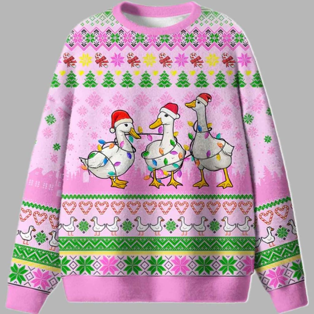 Christmas Ducks Ugly Christmas Sweater 2