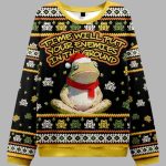 Christmas Frogs Drive Away Humans Christmas Ugly Sweater
