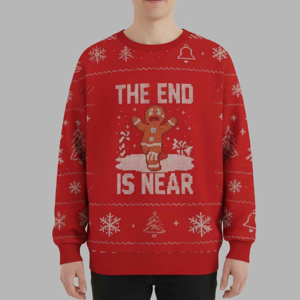 Christmas Is Near Christmas Ugly Sweater 2