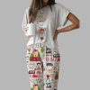 Christmas Movie Casual Pajama Set 1