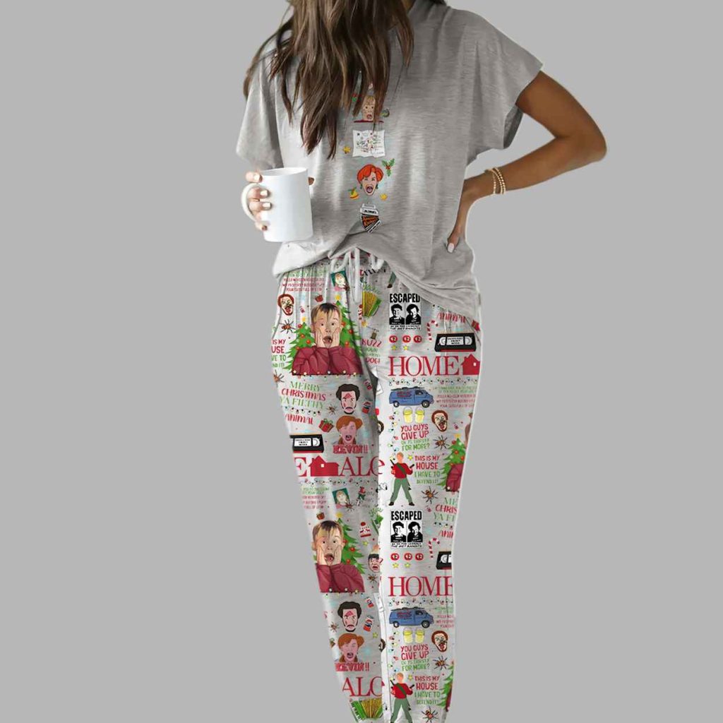 Christmas Movie Casual Pajama Set 2