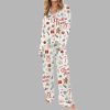 Christmas Planner Silky Satin Pajama Set 5 Christmas Planner Silky Satin Pajama Set 2