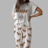 Clydesdale Horse Casual Pajama Set