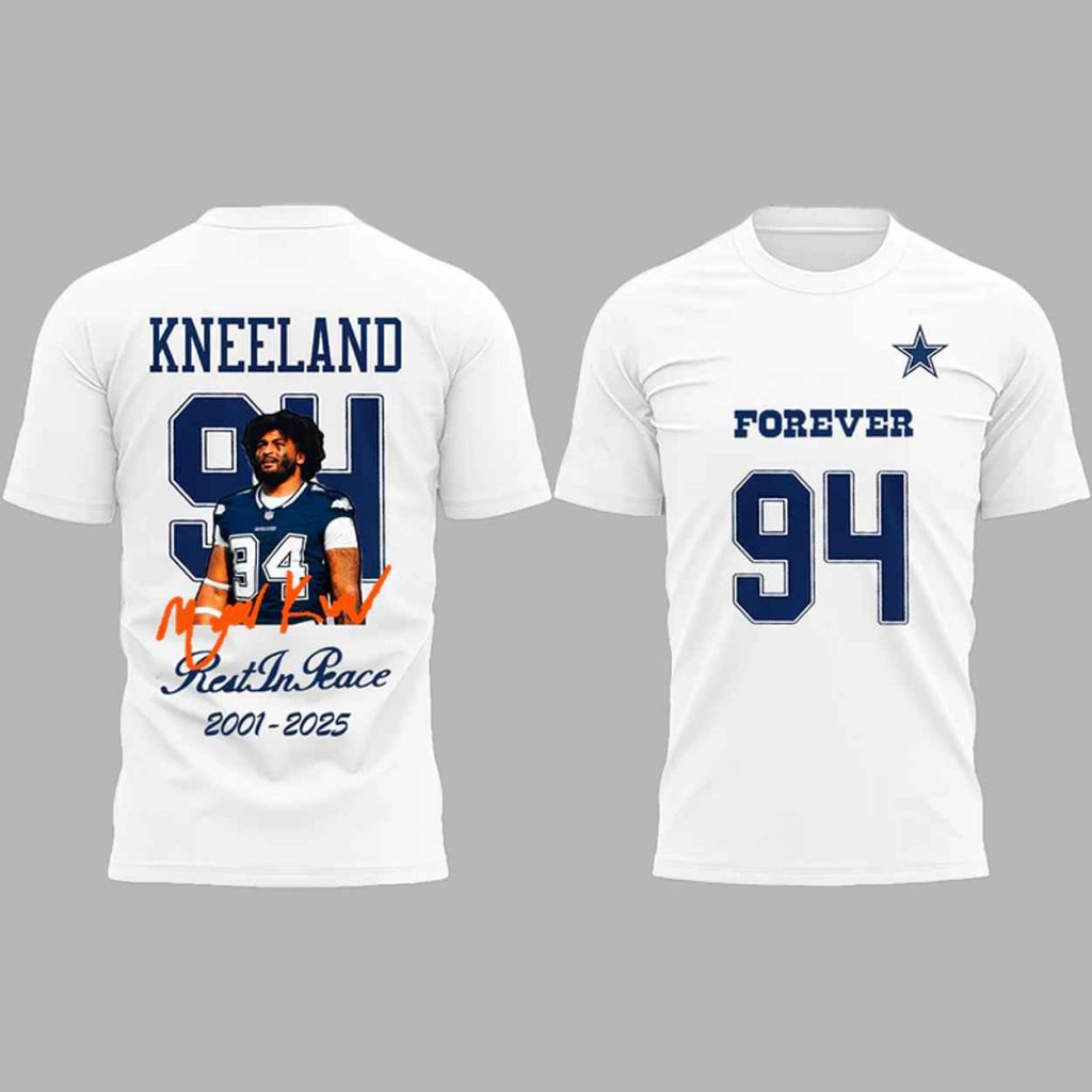 Cowboys Rest In Peace Kneeland Forever 94 T Shirt