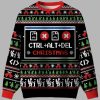 Ctrl Alt Del Christmas Ugly Christmas Sweater 4 Ctrl Alt Del Christmas Ugly Christmas Sweater 1