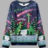 Dinosaur Era Christmas Ugly Sweater 1