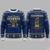 Dodgers Back To Back World Series 2025 Ugly Christmas Sweater 2